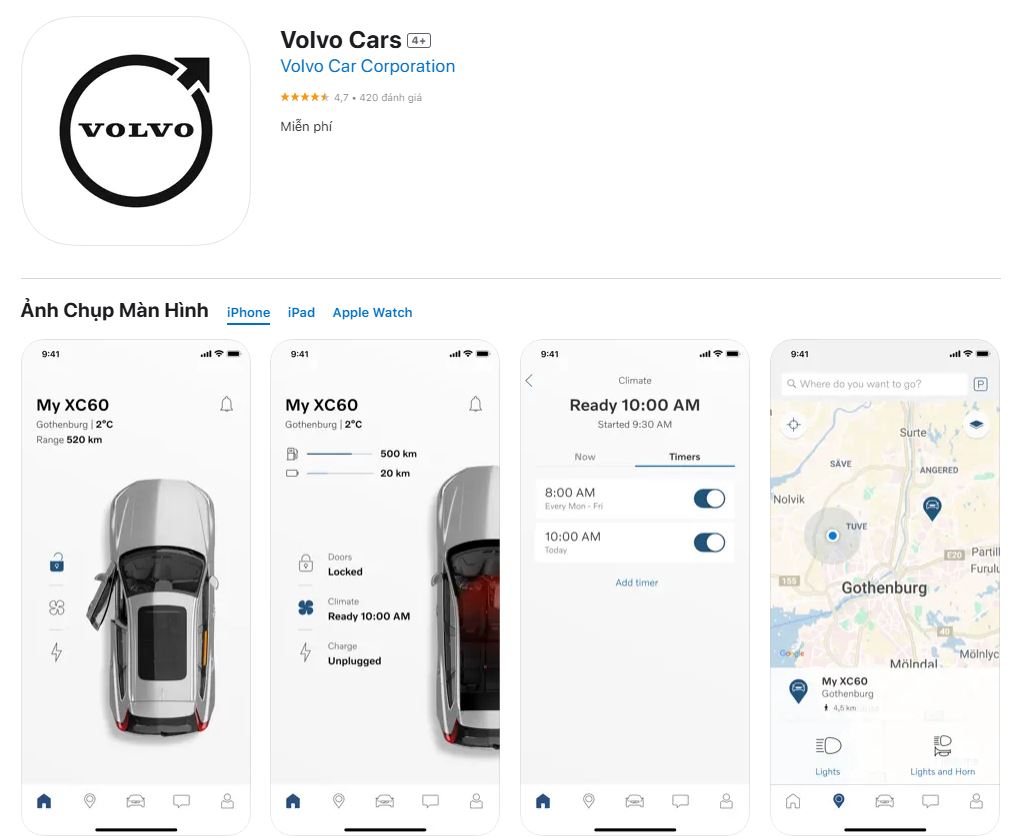 Volvo Car APP