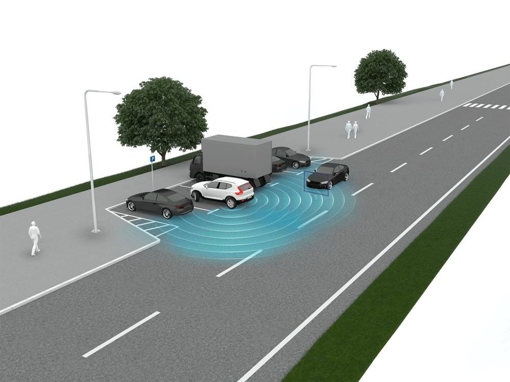 Cross Traffic Alert Volvo – Công nghệ phát hiện phương tiện cắt ngang khi lùi xe, nâng tầm an toàn Cross Traffic Alert Volvo