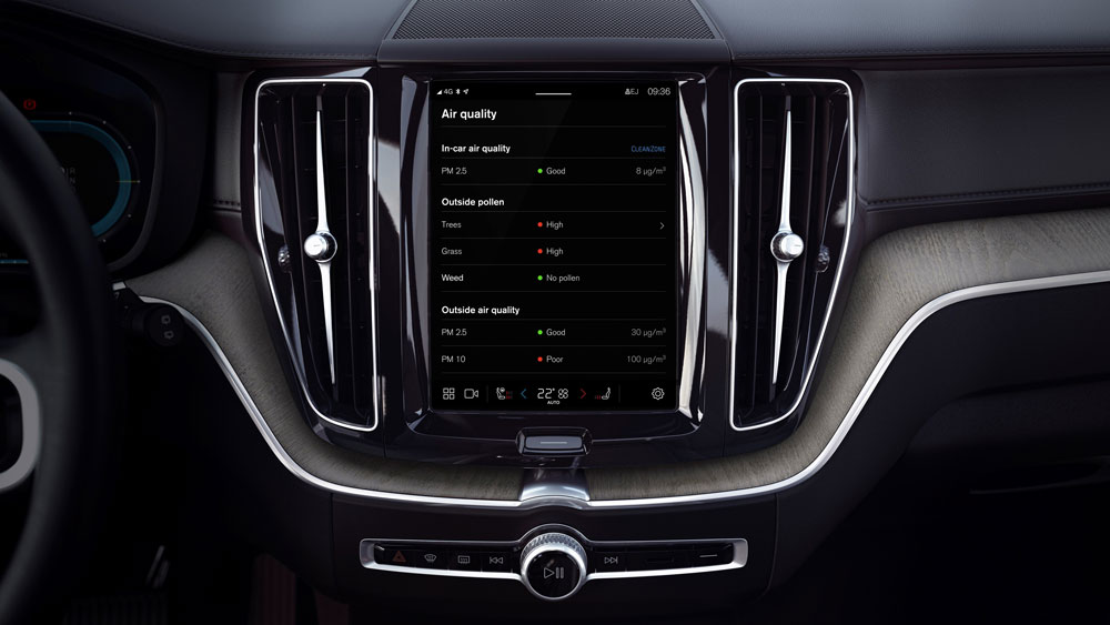 Lọc không khí và bụi mịn trên Volvo – Công nghệ bảo vệ bạn từ bên trong Lọc không khí và bụi mịn trên Volvo