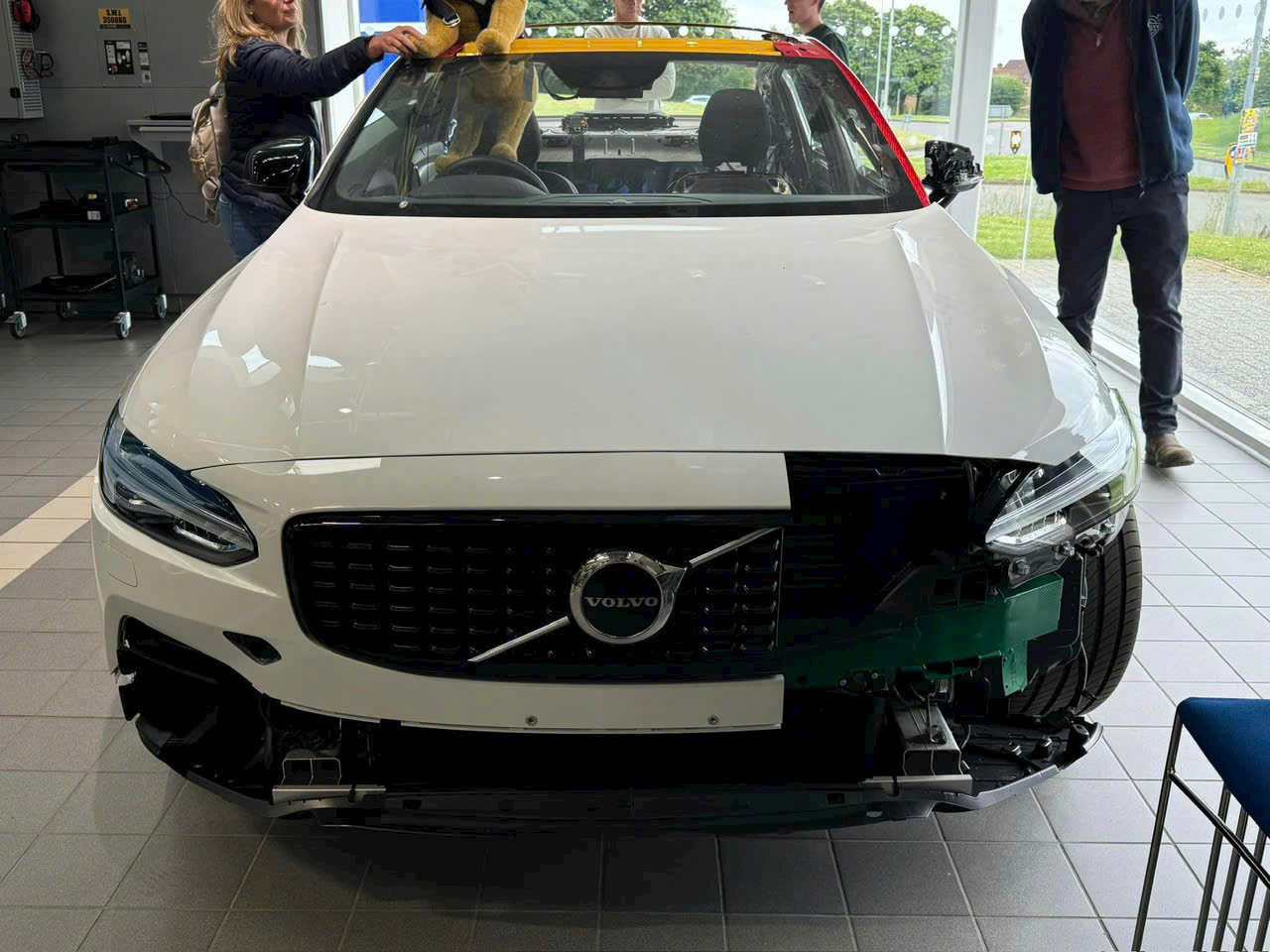 Thép Boron trên xe Volvo