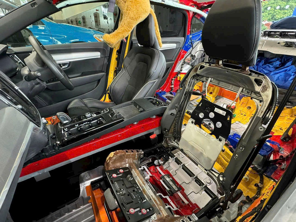 Thép Boron trên xe Volvo