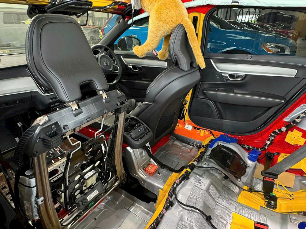 Thép Boron trên xe Volvo