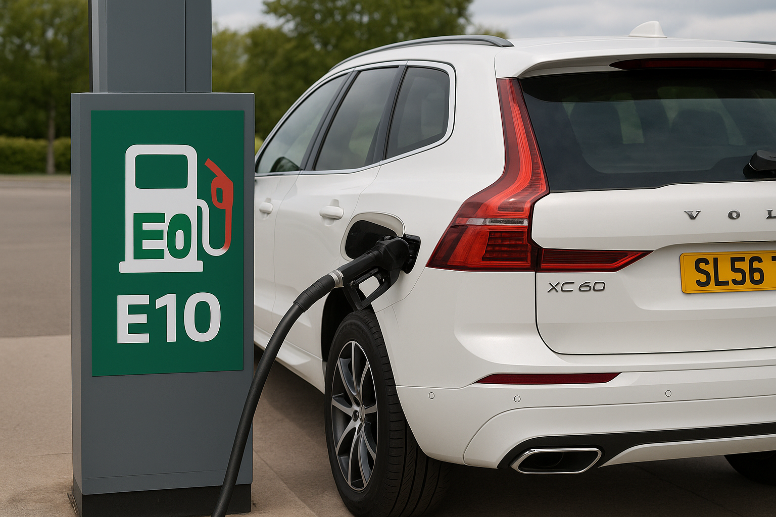 Xe Volvo có sử dụng được xăng E10 không