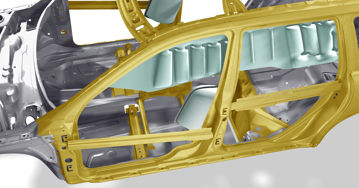 Side Impact Protection System (SIPS) – Hệ thống bảo vệ va chạm bên hông của Volvo Hệ thống bảo vệ va chạm bên hông của Volvo