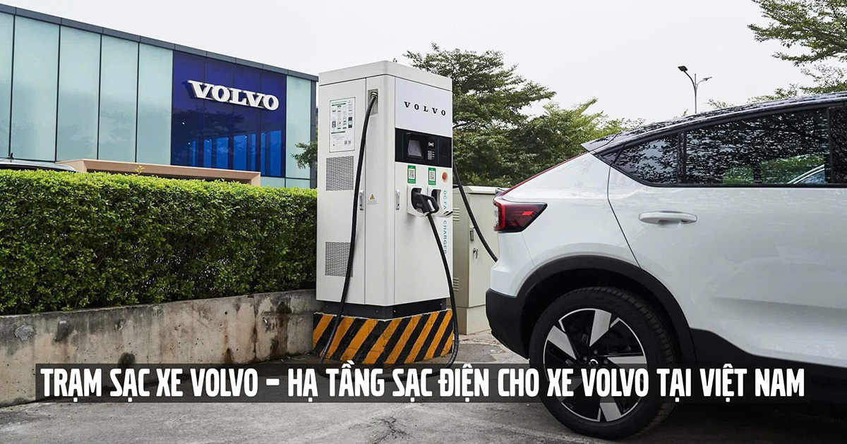 trạm sạc xe volvo