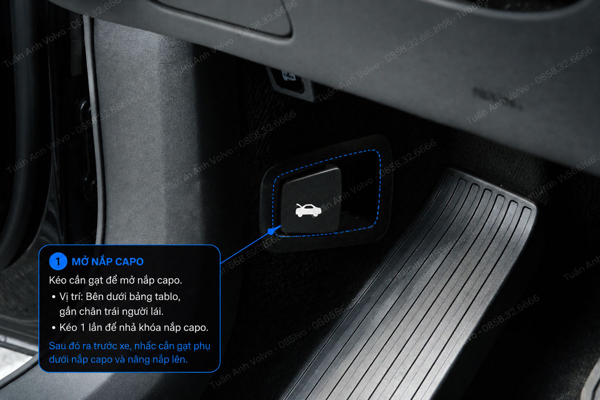 Hướng dẫn sử dụng xe Volvo